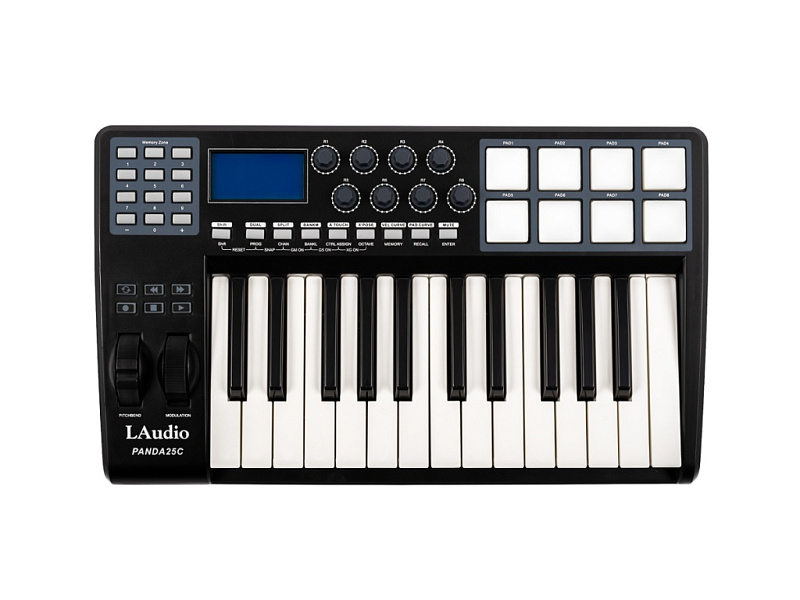 Фото MIDI-контроллер LAudio Panda-25C