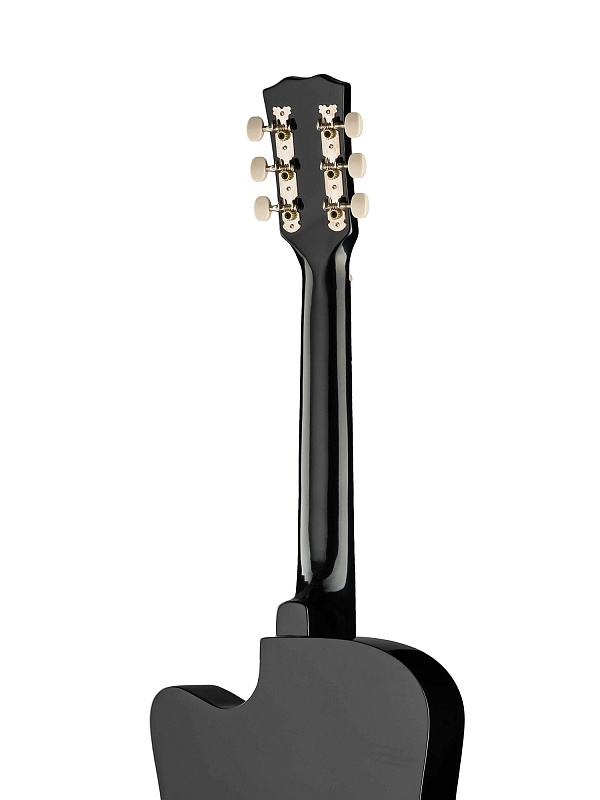 Фото FFG-2038C-BK Акустическая гитара, черная, Foix
