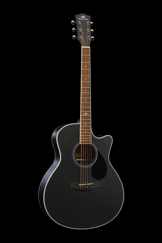Фото Электроакустическая гитара KEPMA A1CE Black Matt