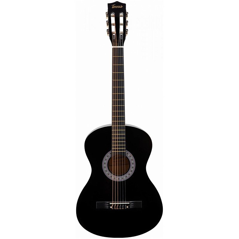 Классические классическая гитара terris tc-3805a bk в магазине Music-Hummer