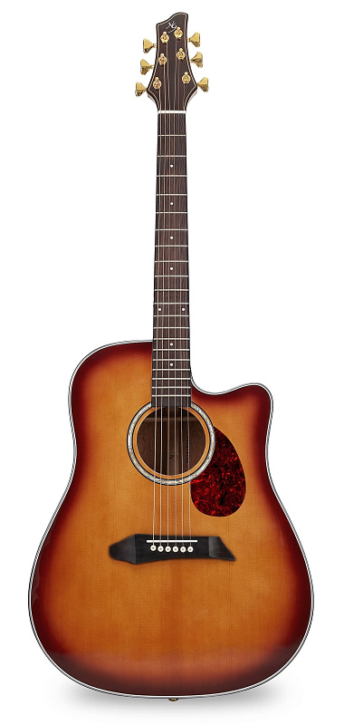 Фото Электроакустическая гитара NG DM411SCE Peach
