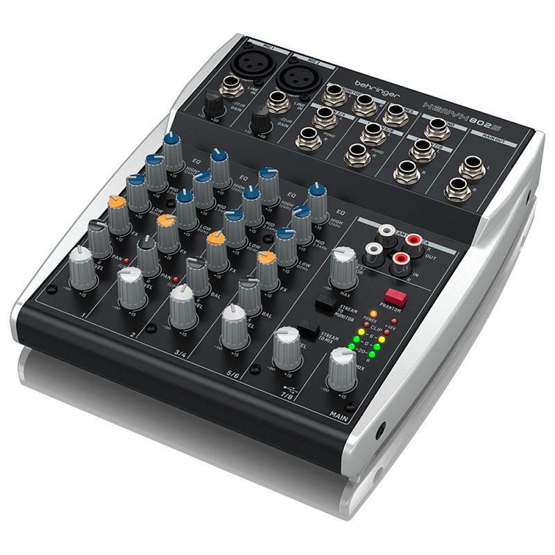 Фото Аналоговый микшер Behringer XENYX 802S