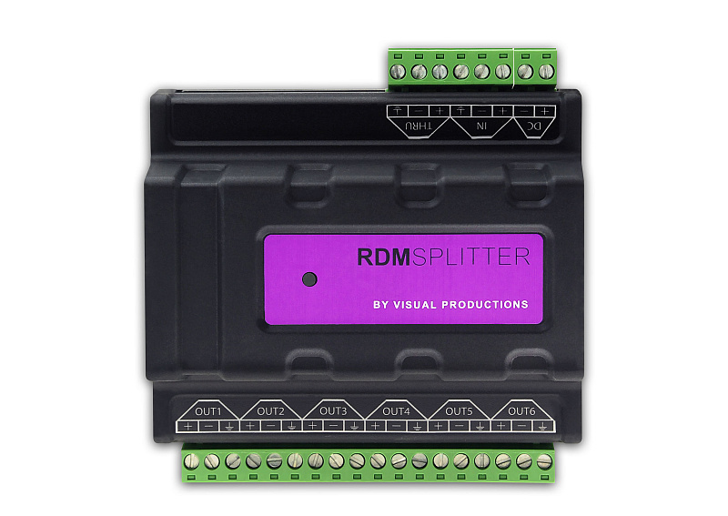Фото Сплиттер-усилитель VISUAL PRODUCTIONS RdmSplitter (TERMINAL)