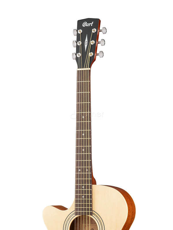 Фото SFX-ME-LH-OP SFX Series Электро-акустическая гитара, с вырезом, леворукая, цвет натуральный, Cort