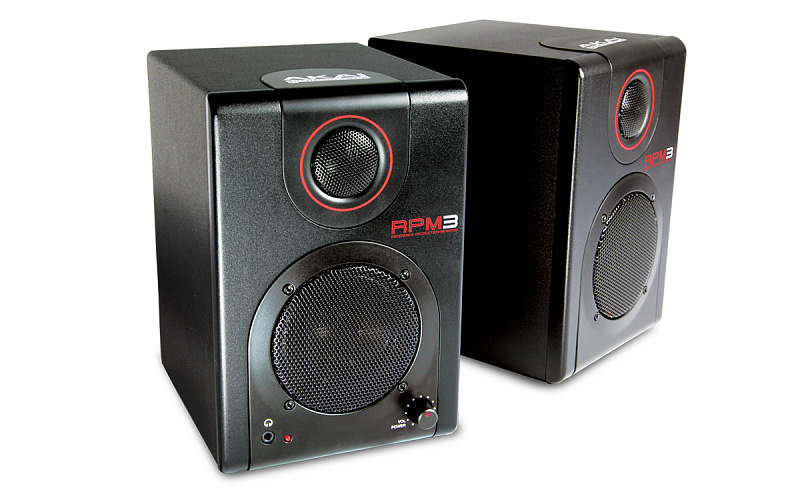 Фото AKAI PRO RPM3 настольные контрольные мониторы с USB аудиоинтерфейсом(пара)