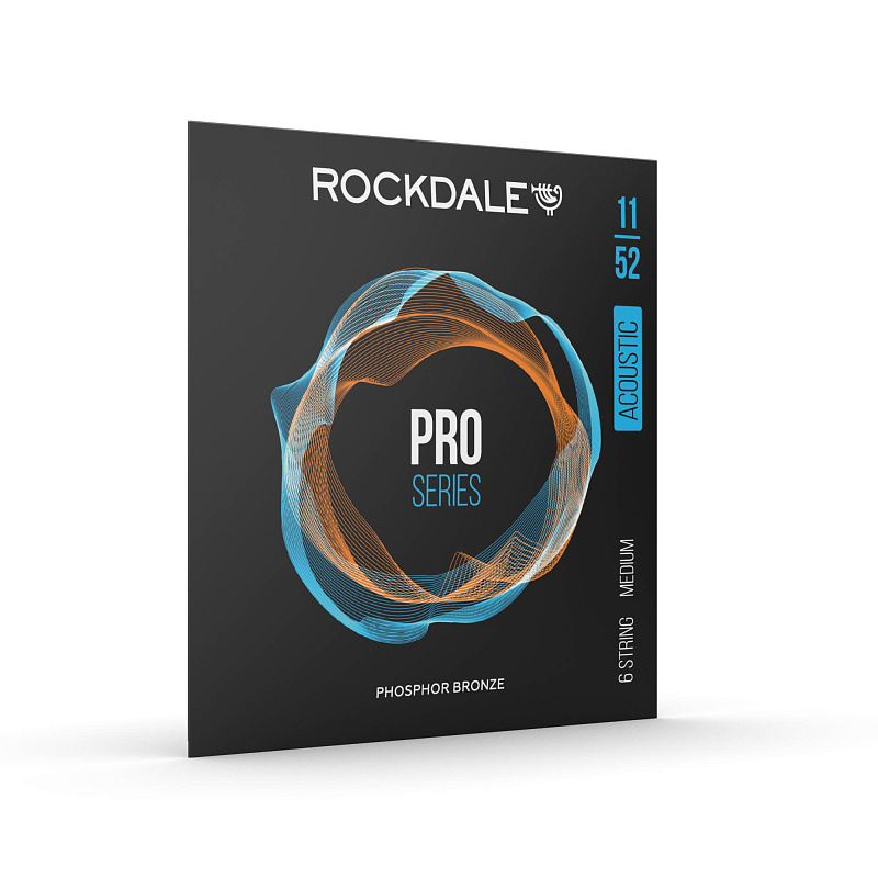 Фото Струны ROCKDALE PRO 11-52 Phosphor Bronze Medium