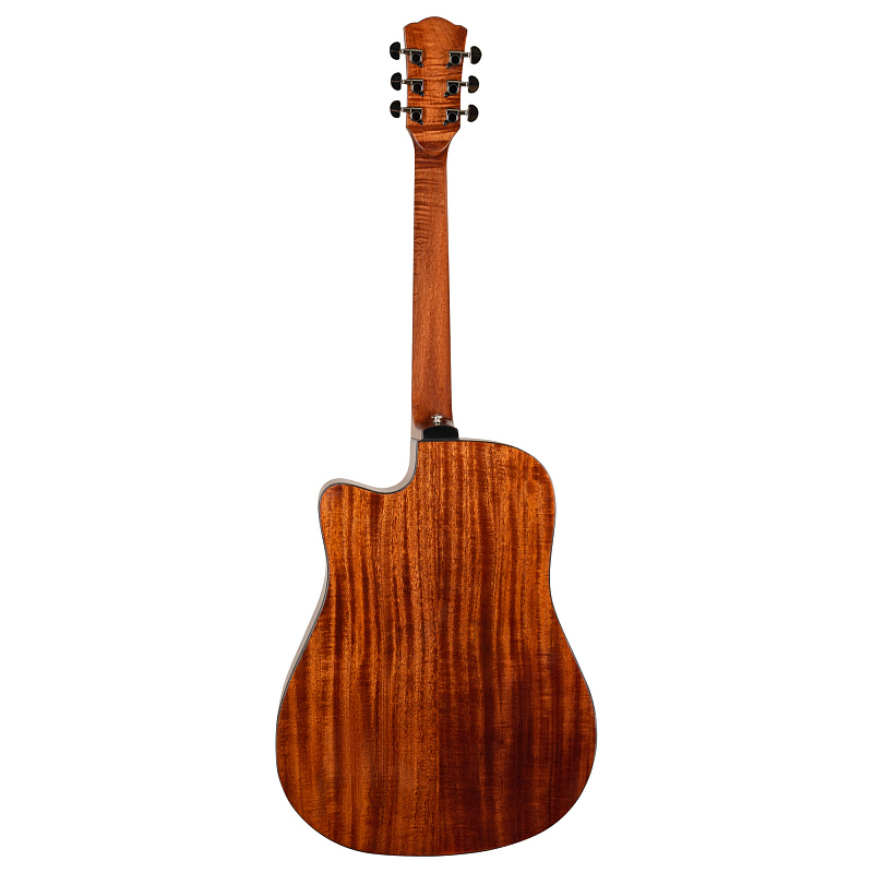Фото Акустическая гитара ROCKDALE Aurora D6 Gloss C All-Mahogany
