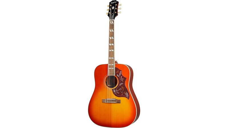 Фото EPIPHONE Hummingbird Aged Cherry Sunburst