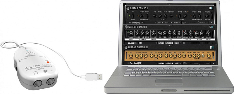 Фото BEHRINGER UCG 102 Гитарный USB интерфейс
