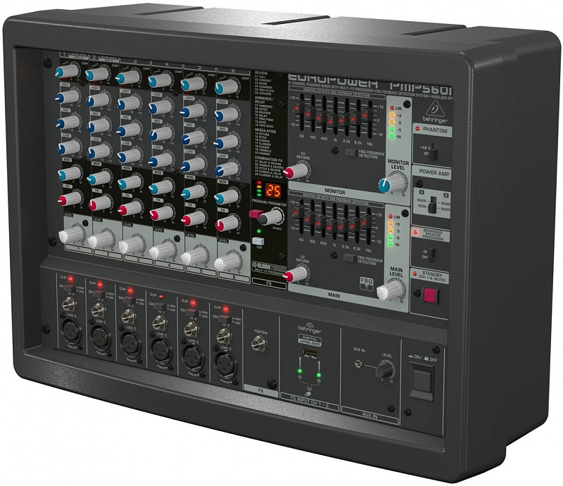 Фото Активный микшерный пульт Behringer PMP560M