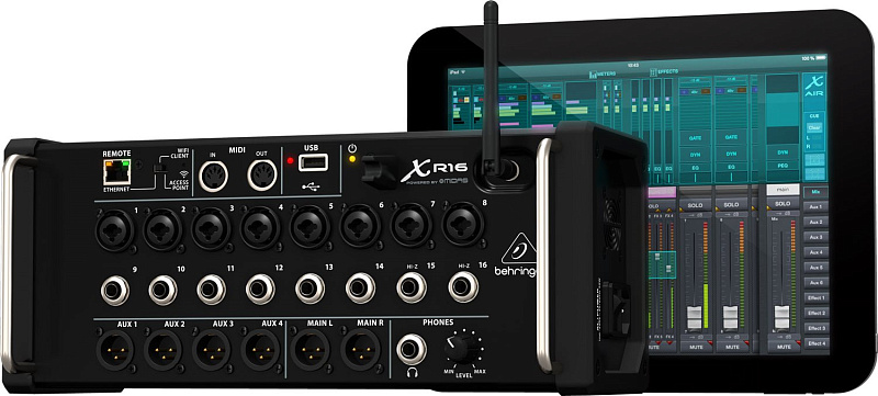 Фото Behringer XR16 цифровой микшер