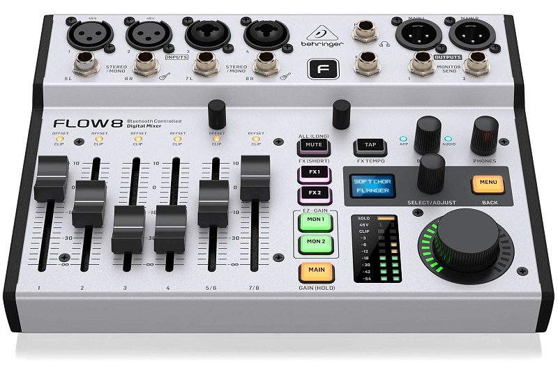 Фото Цифровой микшерный пульт BEHRINGER FLOW 8