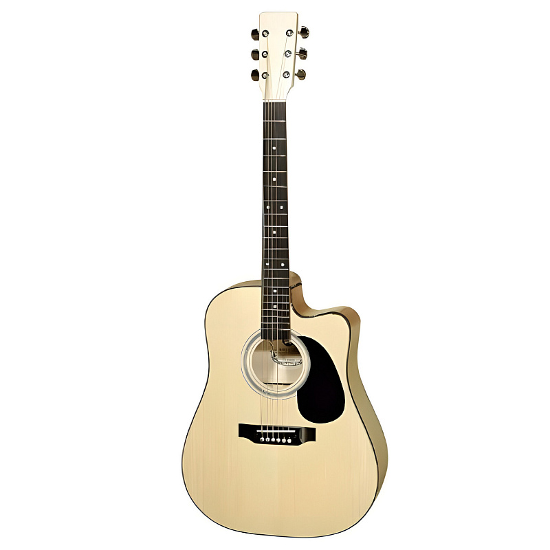 Фото Гитара вестерн Hora Student western cutaway guitar с вырезом
