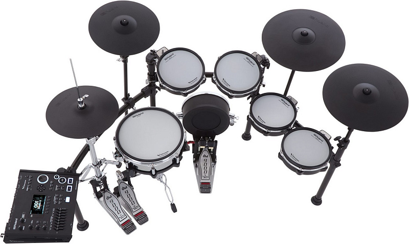 Фото Электронная ударная установка Roland TD713 + KD-12 + MDS-GND2