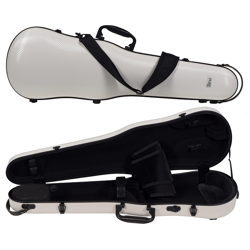 Фото Футляр для скрипки GEWAPure Form Shaped 1.8 White 4/4