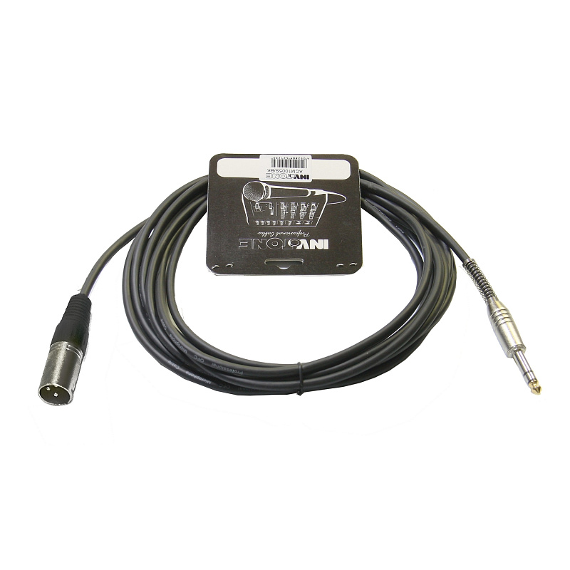 Фото Микрофонный кабель INVOTONE ACM1010S/BK