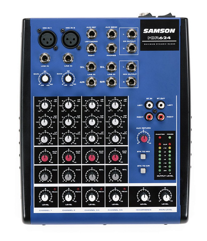 Фото Микшерный пульт Samson MDR 624