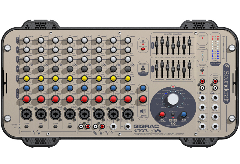 Фото Микшерный пульт Soundcraft Gigrac 1000ST