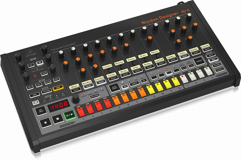 Фото Драм-машина Behringer RHYTHM DESIGNER RD-8