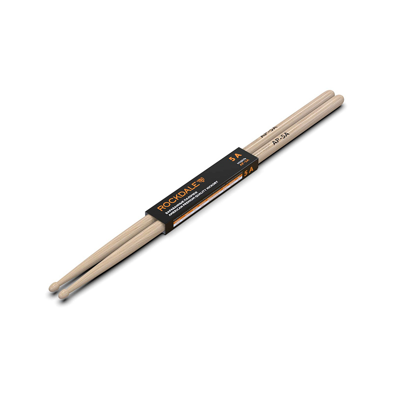 Фото Барабанные палочки ROCKDALE American Premium Quality Hickory AP-5A