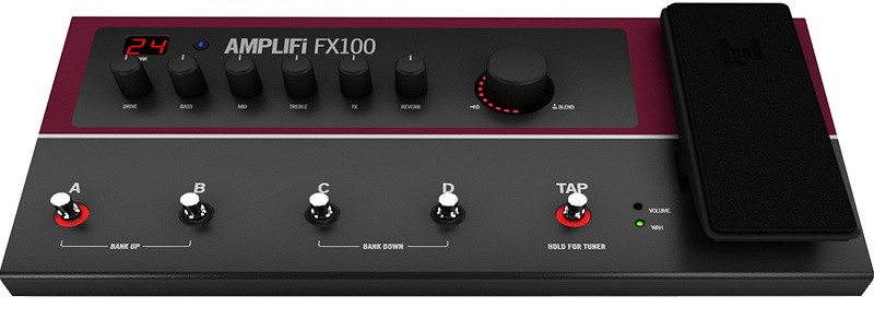 Фото Гитарный процессор эффектов LINE 6 AMPLIFi FX100