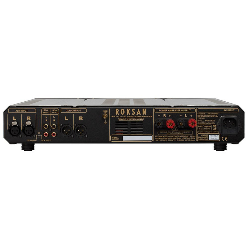 Фото Усилитель мощности Roksan Caspian M2 Stereo Power Amplifier Black
