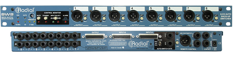 Фото Radial SW8  Автоматический свитчер
