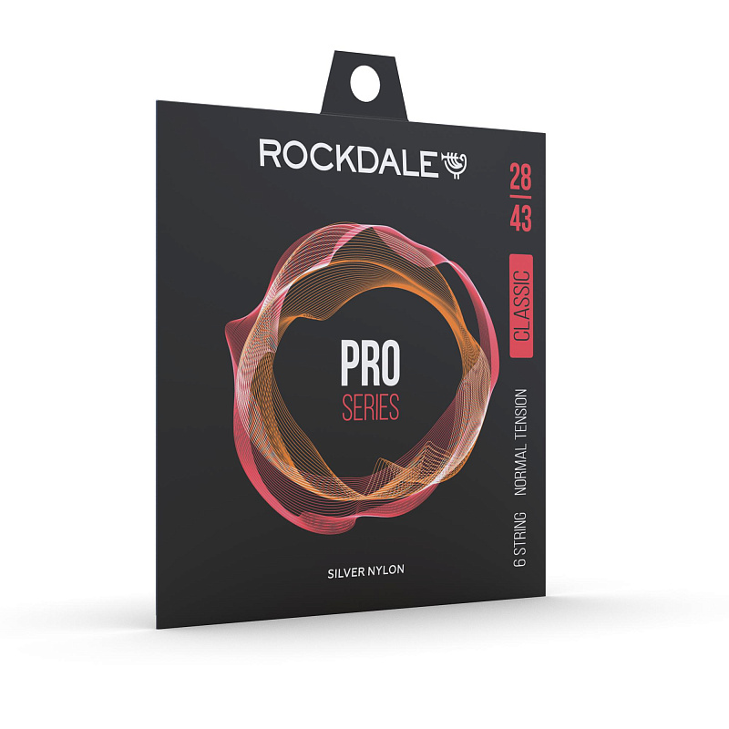 Фото Струны ROCKDALE PRO 28-43 Silver Nylon Normal