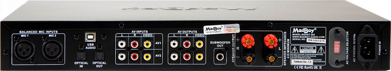 Фото Микшер-усилитель MADBOY BOOST-202