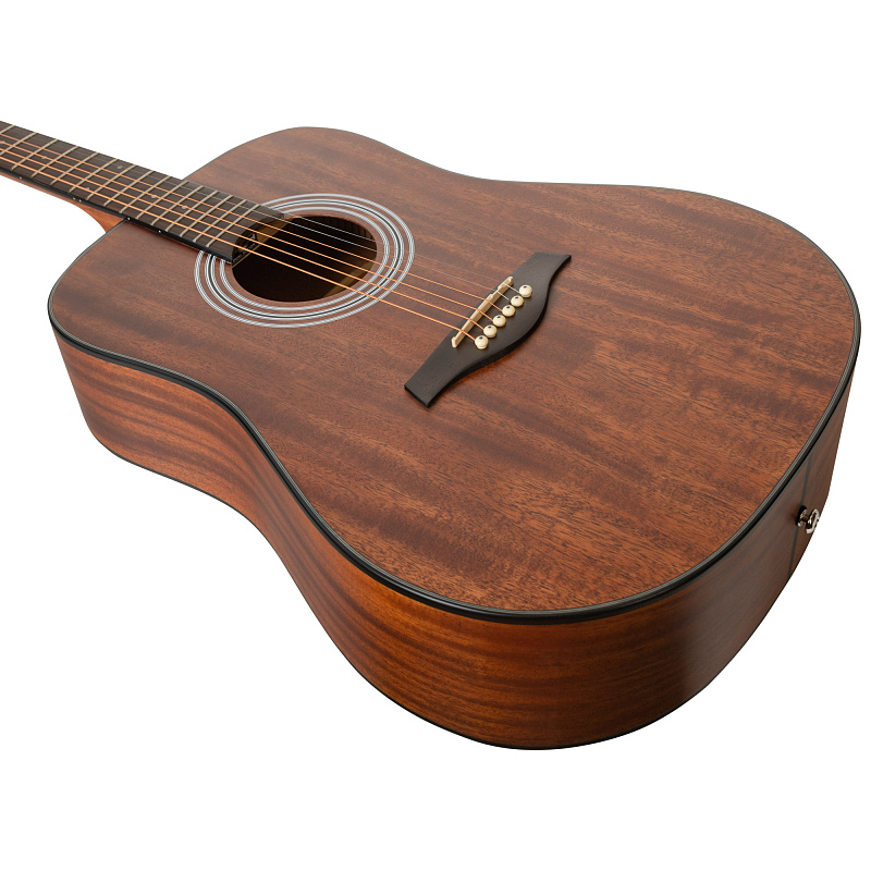 Фото Акустическая гитара. ROCKDALE Aurora D6 Satin All-Mahogany