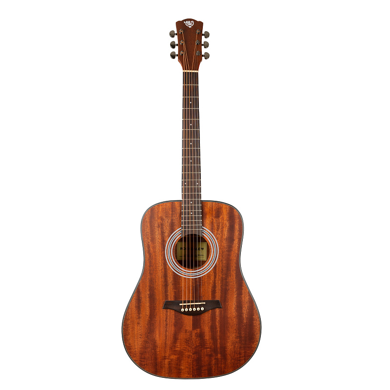 Фото Акустическая гитара. ROCKDALE Aurora D6 Satin All-Mahogany