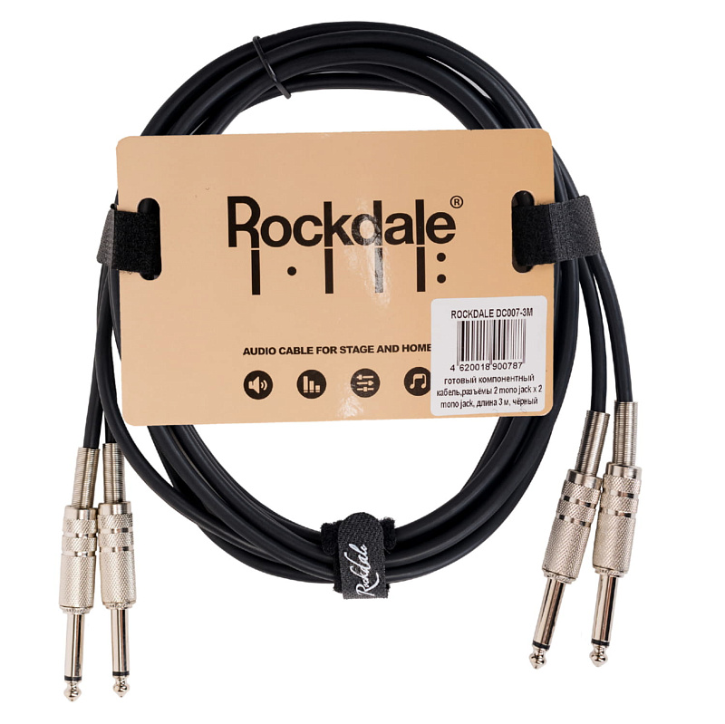 Фото Компонентный кабель ROCKDALE DC007-3M