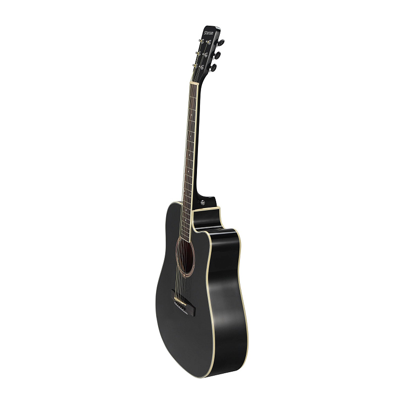 Фото Акустическая гитара STARSUN DG220c-p Black