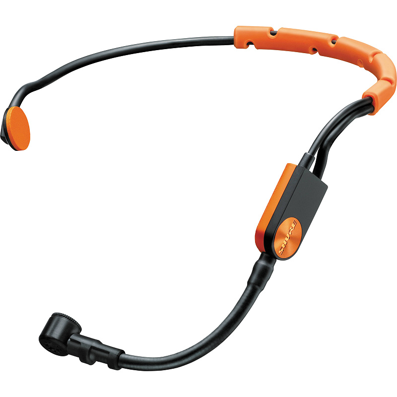 Фото SHURE SM31FH-TQG головной кардиоидный конденсаторный микрофон для радиосистем с разъемом TA4F, оранжевый
