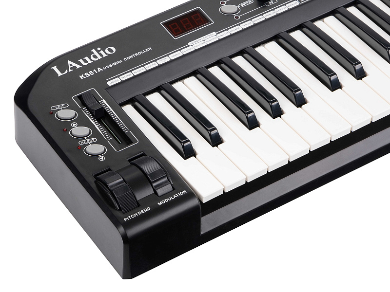 Фото MIDI-контроллер Laudio KS61A