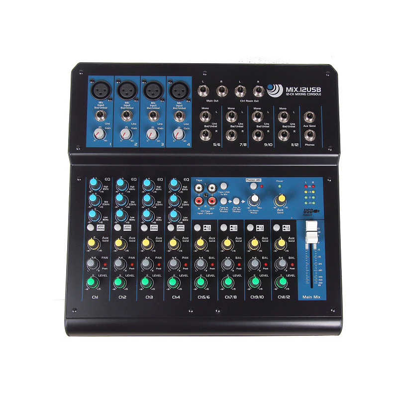 Фото Микшерный пульт Invotone MiX.12USB