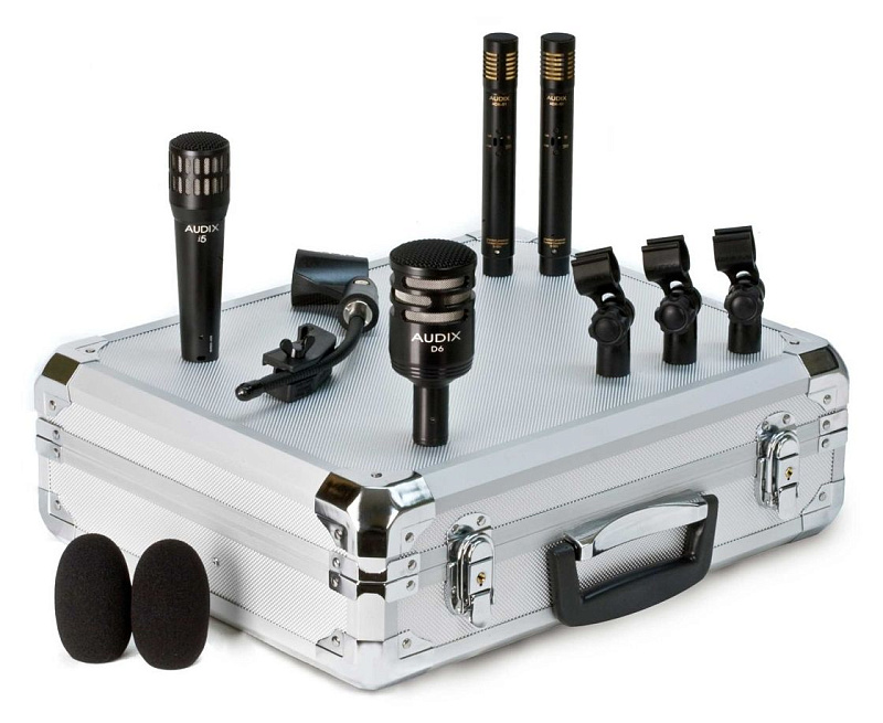 Фото Комплект микрофонов для ударных AUDIX DP QUAD