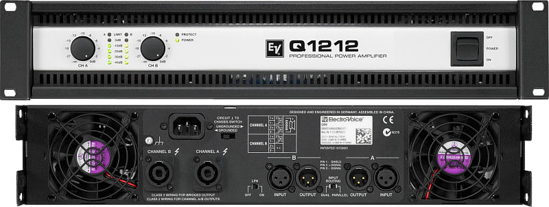 Фото Усилитель мощности Electro-Voice Q1212