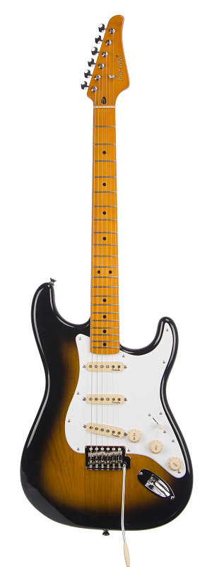 Фото Электрогитара FARIDA F-5050 2-Tone Sunburst