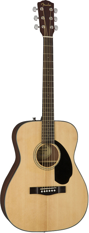 Фото FENDER CT-60S NAT Акустическая гитара с уменьшенной мензурой (тревел)